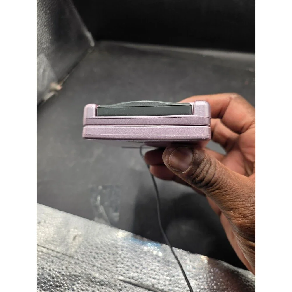 Nintendo Game Boy Advance SP AGS-101 Pearl Pink + Original Charger